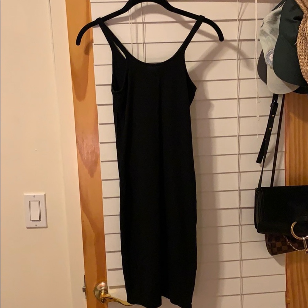 T by Alexander Wang black t shirt bodycon dress